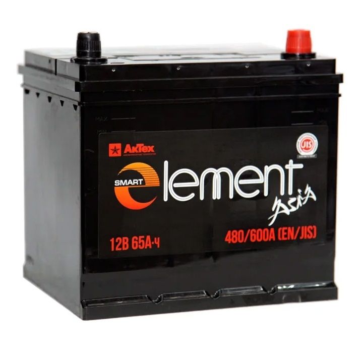 Купить Smart ELEMENT Asia 6СТ-65 (О.П.) 480А 70D23L (с буртом)