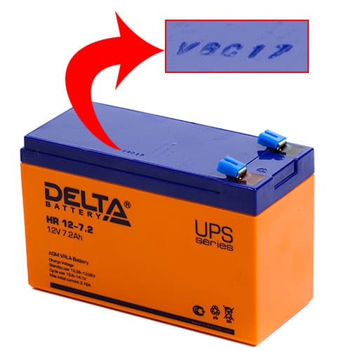 Дата производства DELTA